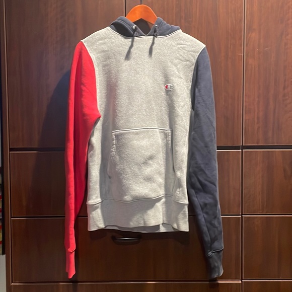 Champion Reverse Weave Colorblock Sweatshirt - Picture 1 of 2